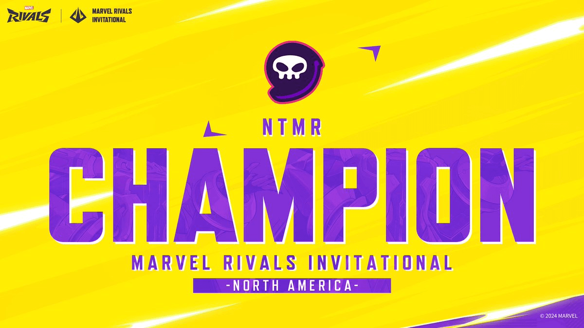 NTMR Marvel Rivals roster, first champions of North America